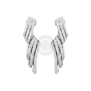 Sapphirine Gemstone and Diamond Accent Earrings